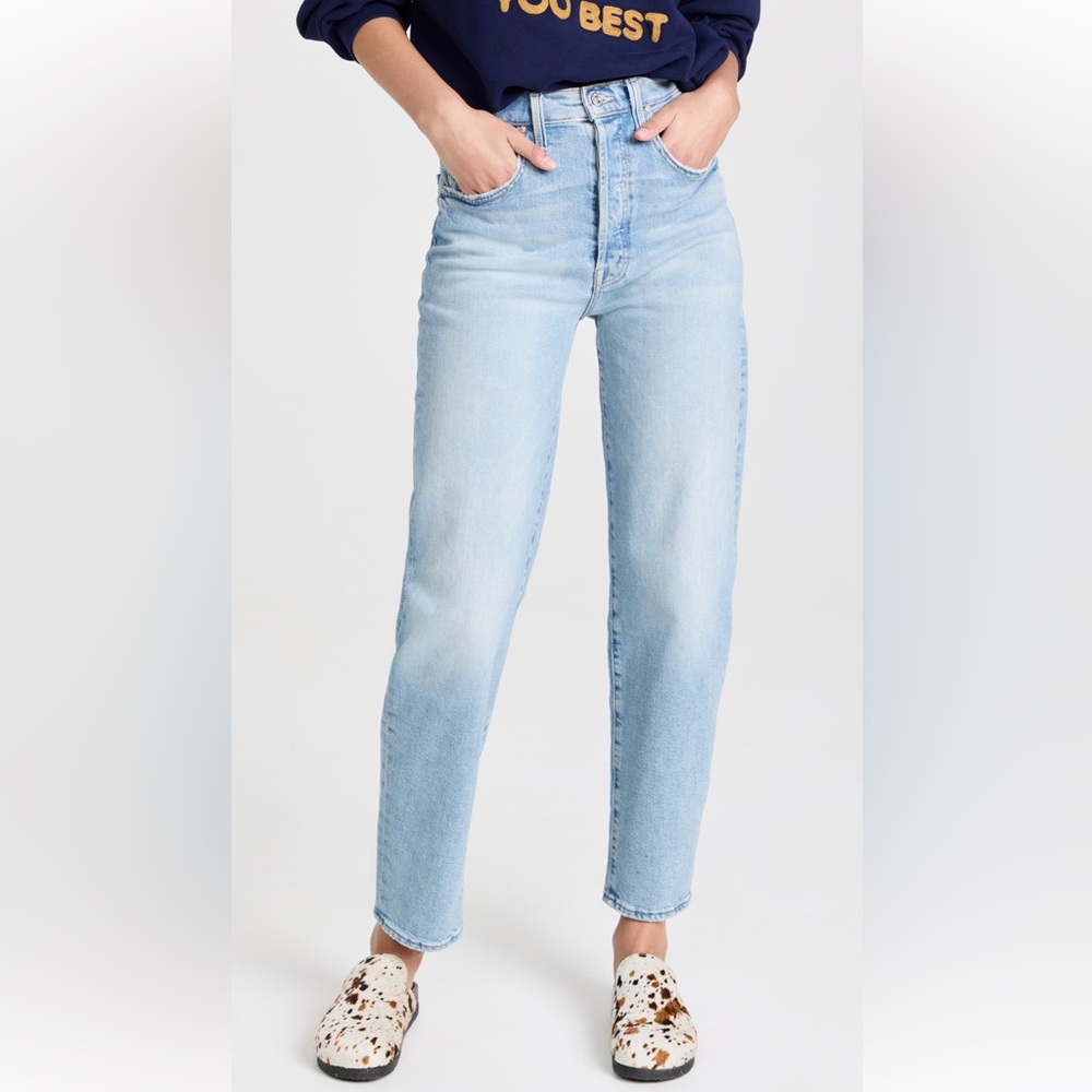 MOTHER The Curbside Skimp Jeans – High-Rise, I Confess Wash – Size 25, NWT